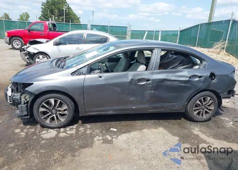 2013 Honda Civic Ex from USA, damaged, VIN 19XFB2F84DE239075